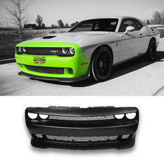 Dodge Challenger Hellcat Style Front Bumper 2015-2023