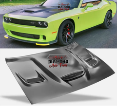 Dodge Challenger HellCat Hood