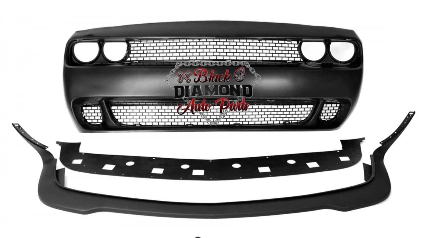 Dodge Challenger Hellcat Style Front Bumper 2008-2014